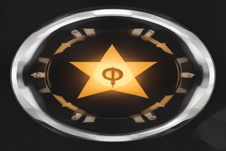 lock icon with a dollar sign and a warning triangle placed next to the Gemini Spark logo