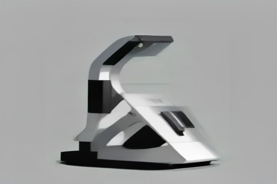 minimalist infographic balance scale Honor Robot Phone on one side