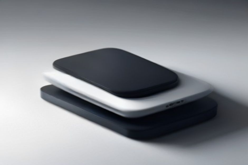 balance scale with tech icons on one side