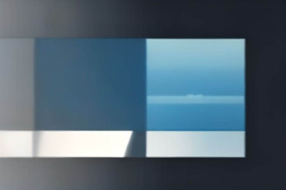 futuristic interface element representing upcoming Windows 11 menu enhancements